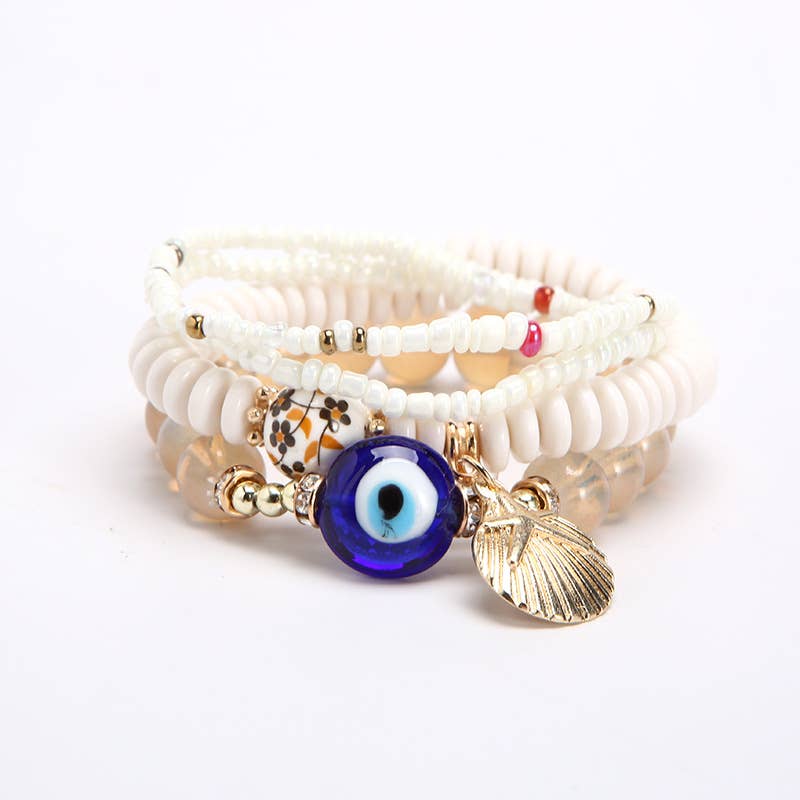 Ensemble de bracelets à superposer Boho Protection Stack - Assortiment