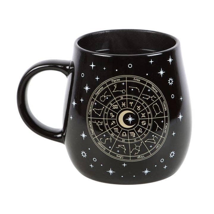 Tasse à changement de chaleur Astrology Wheel