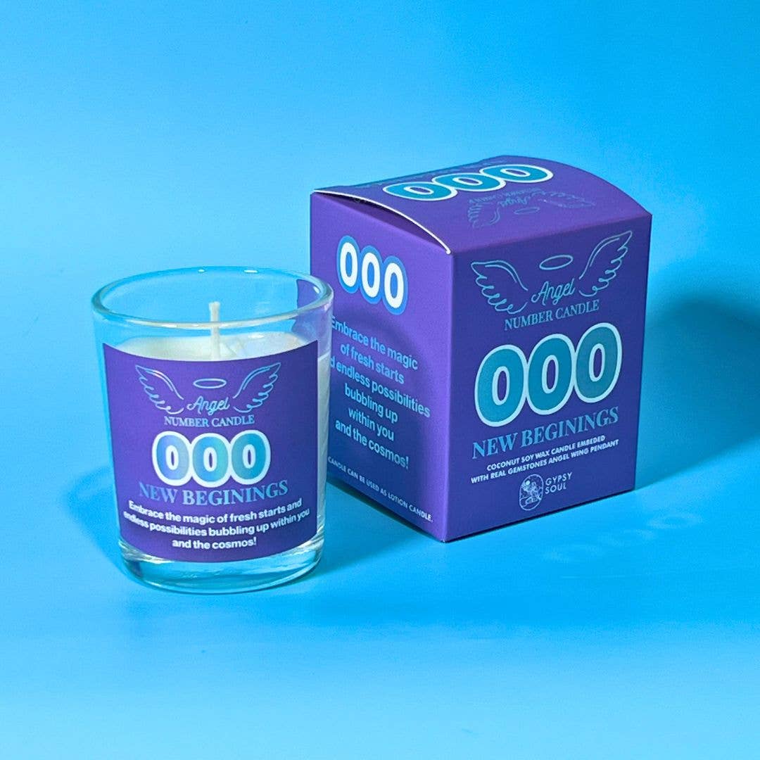 Chandelle nombre angélique